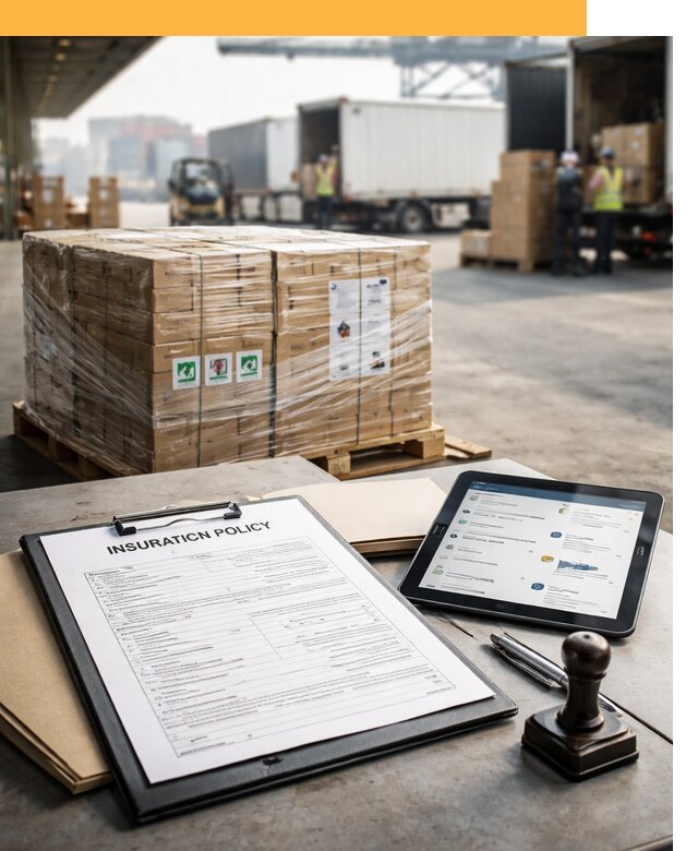 Страхование международных грузов от 3664 руб, полная защита