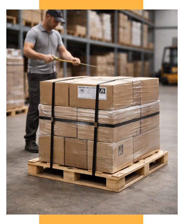 Упаковка и паллетирование грузов от 3664 р. | СетСервис-Влх