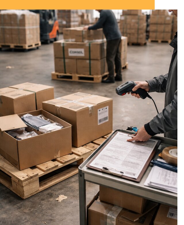 Сборные грузы из Китая: доставка, склад и таможня от 18842