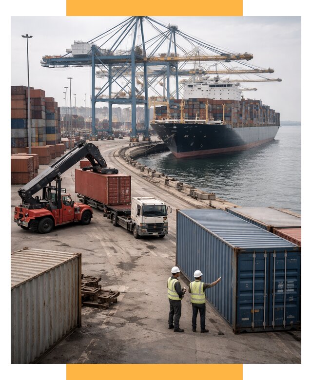 Морские перевозки из Европы от 62808 р. за контейнер | СетСервис-Влх