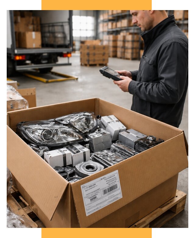 Доставка автозапчастей из Европы под ключ от 13085 р. | СетСервис-Влх