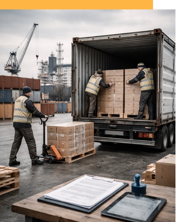 Доставка грузов из Латвии от 26170 руб, морская, авто, авиа