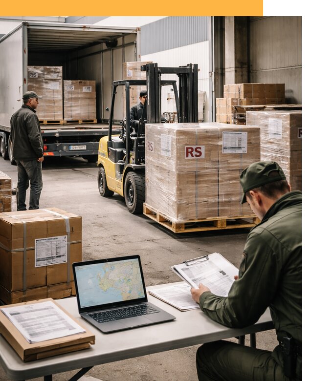 Доставка грузов в Сербию от 47106 руб, международные перевозки