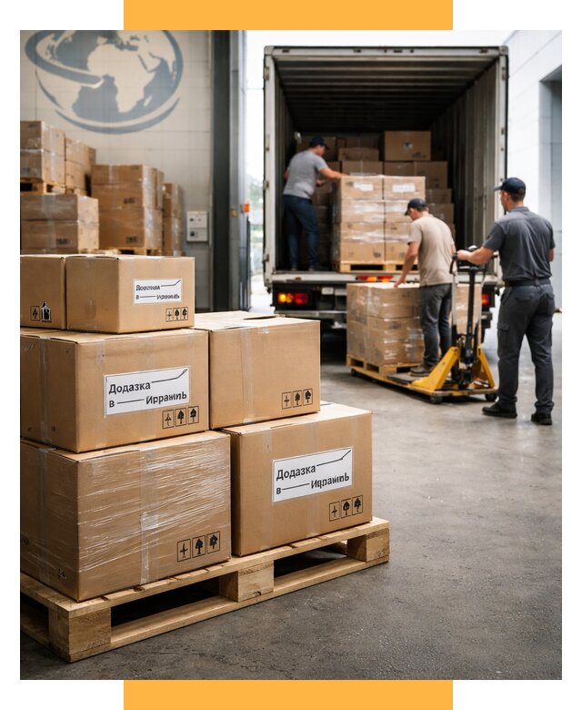 Доставка грузов в Израиль и экспорт от 47106 р. СетСервис-Влх