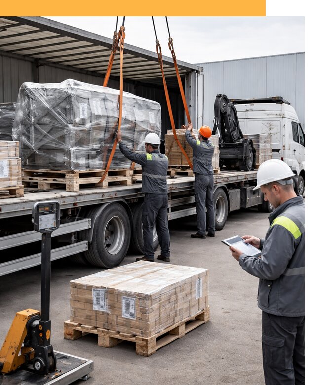 Перевозка крупного оборудования по миру от 31404 руб