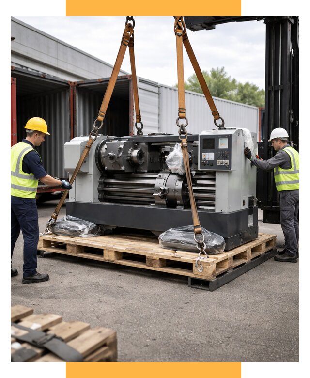 Перевозка станков и таможня от 62808 р. | СетСервис-Влх логистика