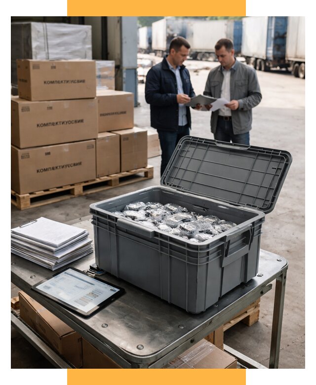 Перевозка комплектующих из Китая от 6804 р. | СетСервис-Влх