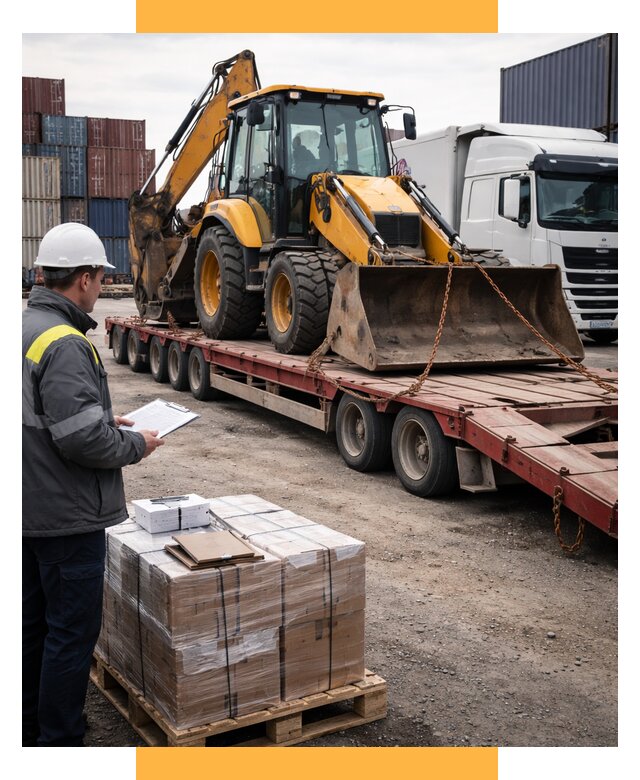 Международная перевозка спецтехники от 47106 р., СетСервис-Влх