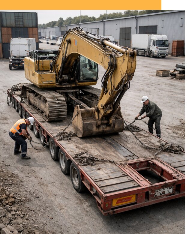 Перевозка спецтехники по России и миру от 47106 руб