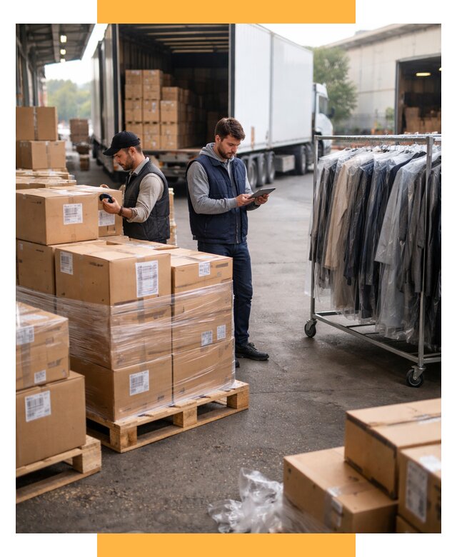 Перевозка и доставка одежды из Китая от 7851 р., СетСервис-Влх