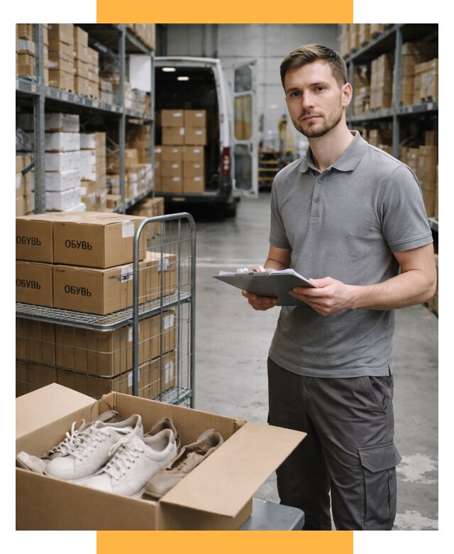 Доставка обуви из Китая и Турции от 4711 р. СетСервис-Влх