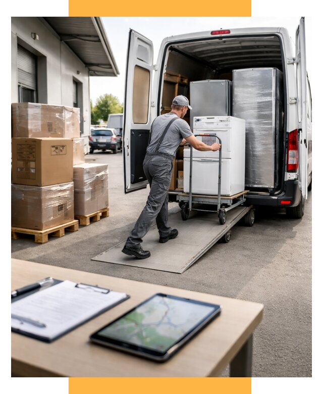 Перевозка бытовой техники от 6804 р. - логистика СетСервис-Влх