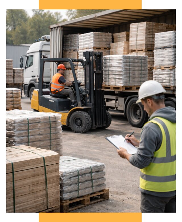 Перевозка строительных материалов от 5757 р. | СетСервис-Влх