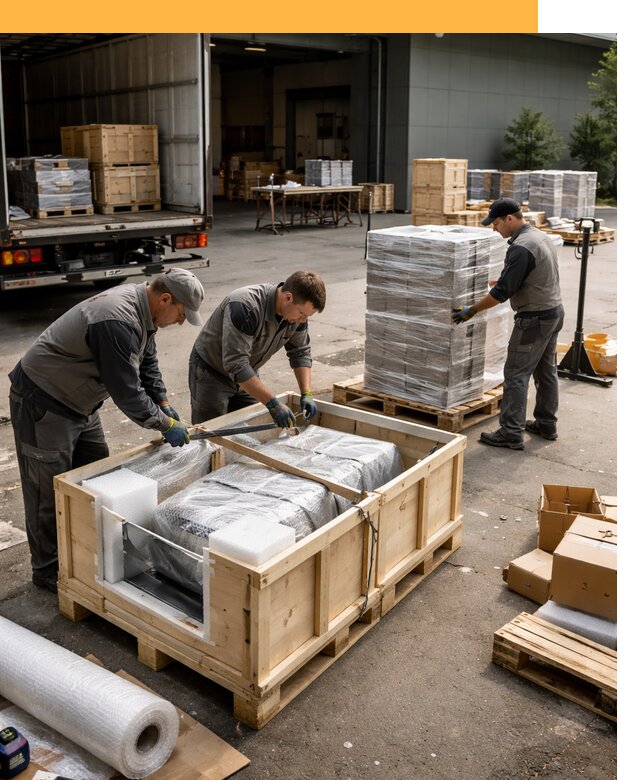 Перевозка выставочных грузов по миру от 26170 руб за м2 с таможней