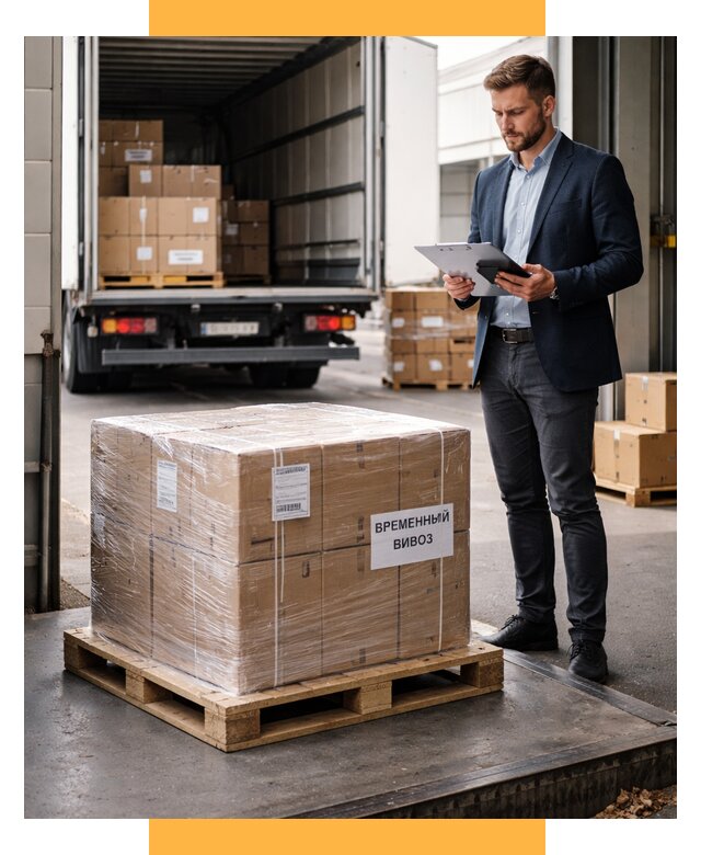 Временный вывоз товаров под ключ от 8374 р. | СетСервис-Влх