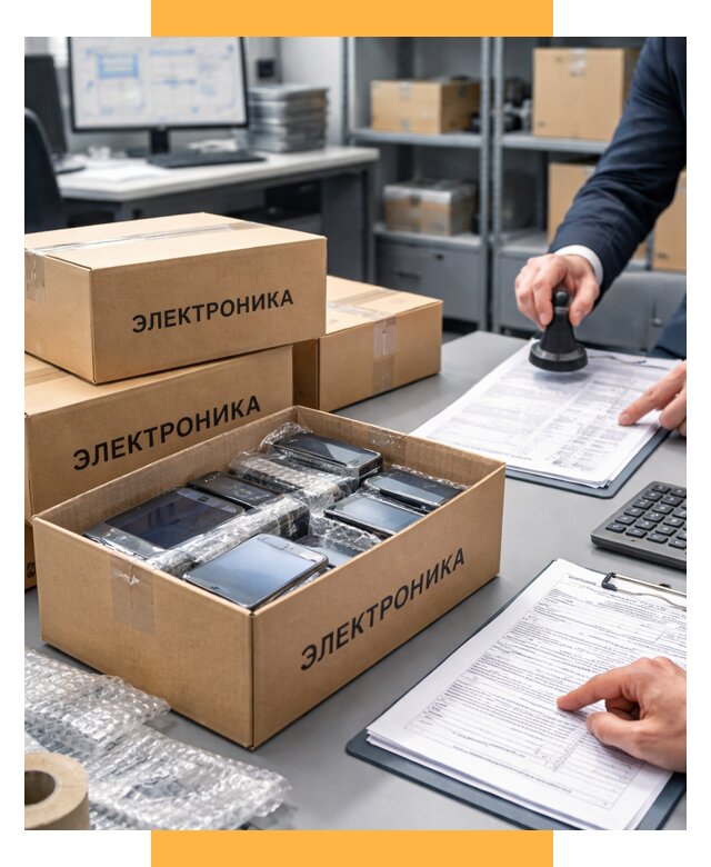 Растаможка электроники под ключ от 8374 р. СетСервис-Влх
