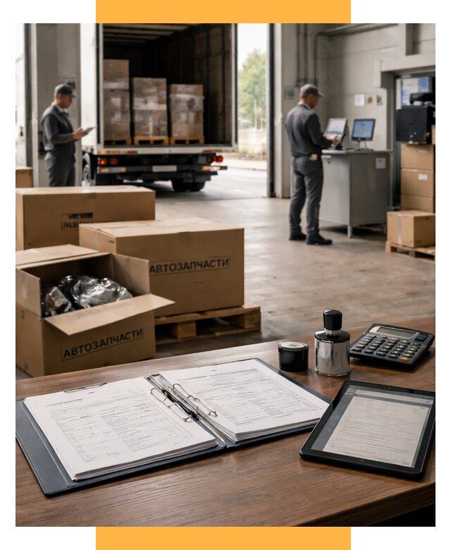 Таможенное оформление автозапчастей под ключ от 8898 р., СетСервис-Влх