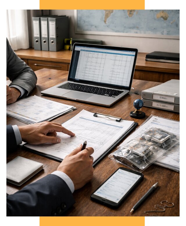 Проверка поставщика за рубежом от 8898 р. | СетСервис-Влх аудит