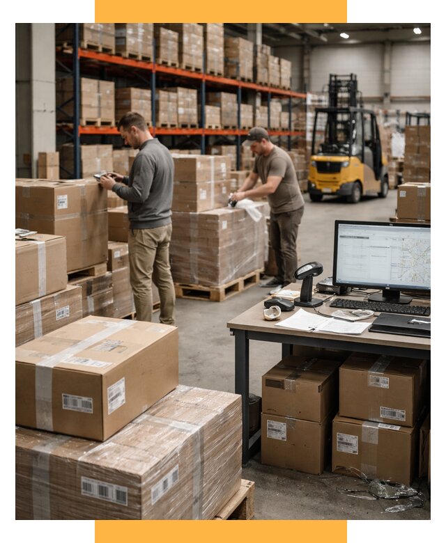 Склад консолидации в Европе от 6804 р., услуги СетСервис-Влх